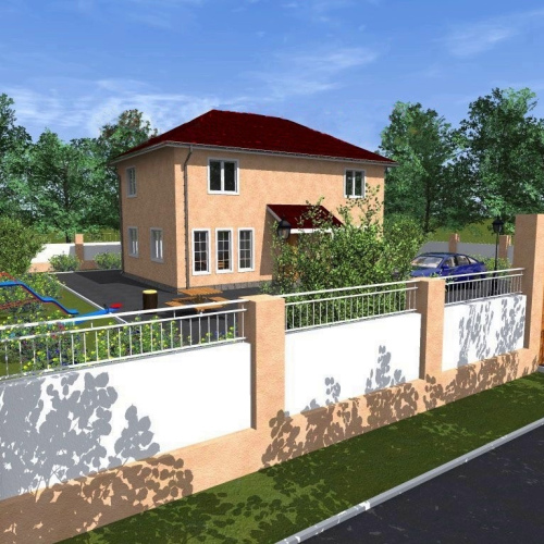 Дом из сип-панелей 154 м²