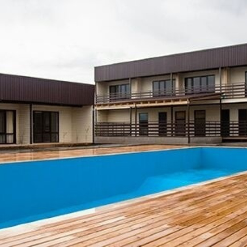 Гостиница из сип-панелей 840 м²